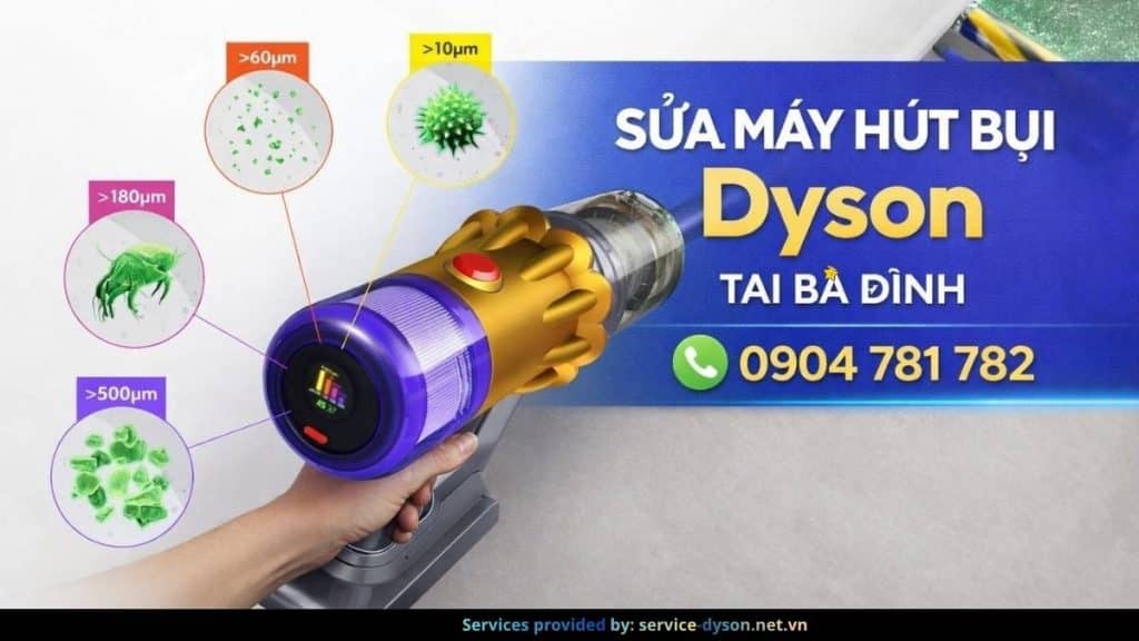 Sửa máy hút bụi Dyson