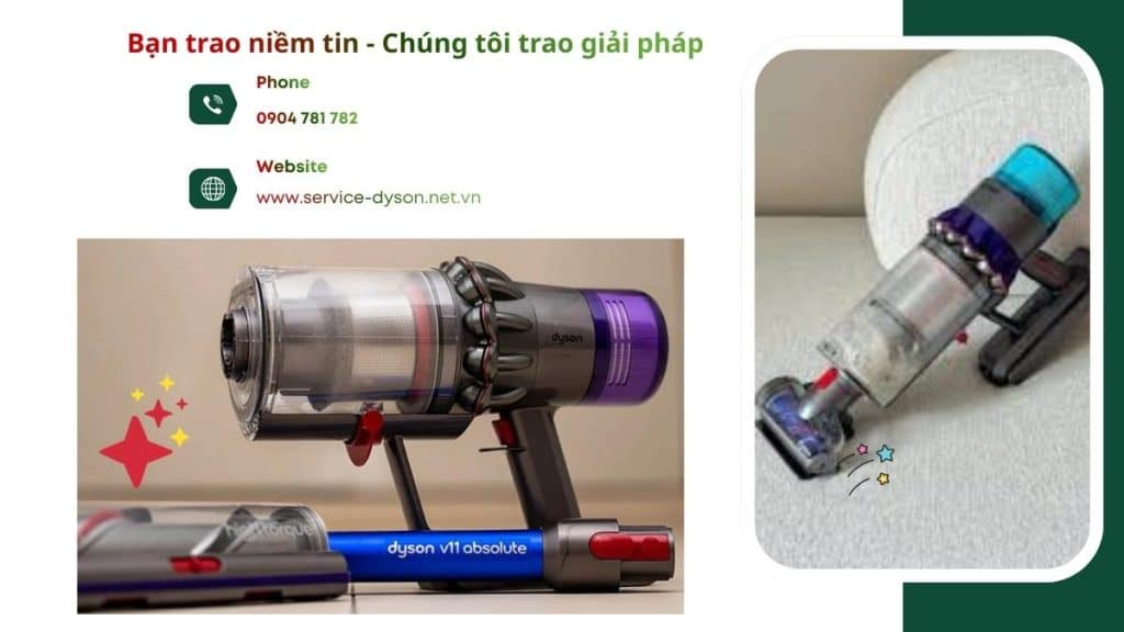 Sửa Máy Hút Bụi Dyson Tại Khu Đô Thị Việt Hưng
