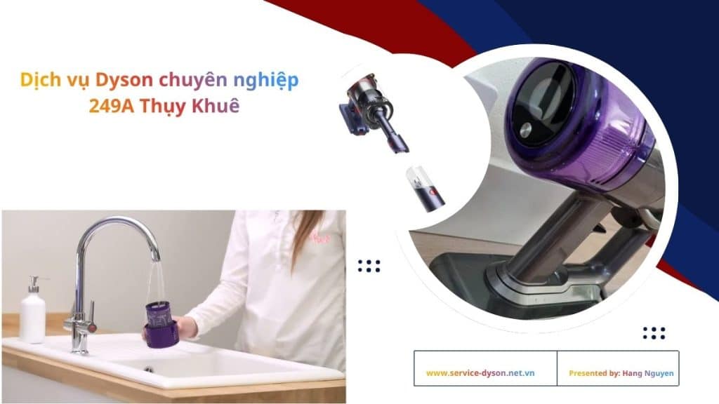 Sửa máy hút bụi Dyson Thụy Khuê