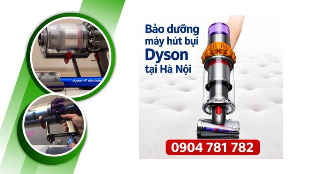 Bảo dưỡng máy hút bụi Dyson