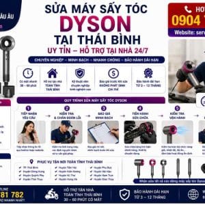 Sửa máy sấy tóc Dyson tại Thái Bình uy tín – Hỗ trợ tại nhà 24/7 | 0904 781 782